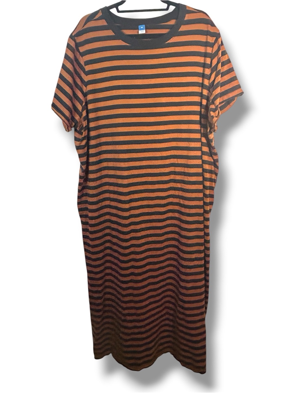 Old Navy Vintage Crew Neck Maxi T-Shirt Dress 4X - Picture 3 of 8